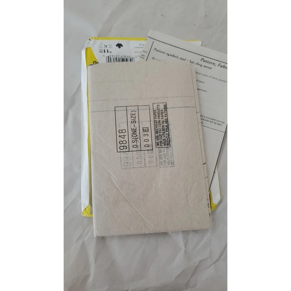 Simplicity 9848 Window Treatments Valance‎ Sewing Pattern One Size Uncut